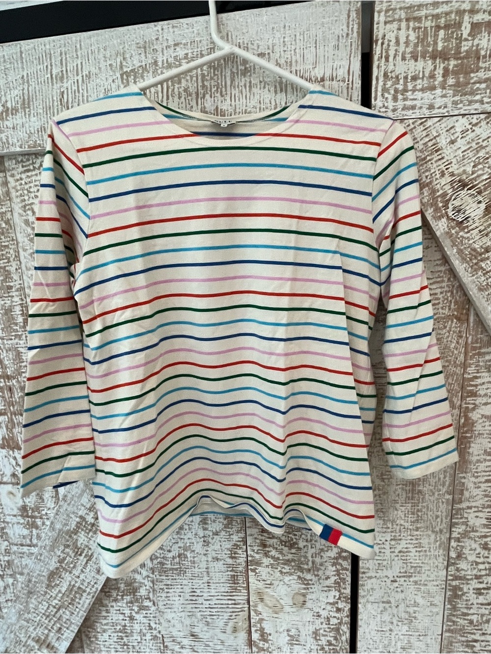 KULE Women’s Long Sleeve Striped Top Sz Medium